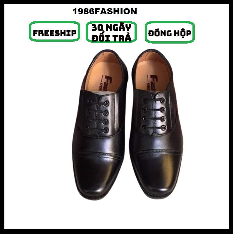 Giày tây nam công sở thích hợp người trẻ và cả trung niên size 39 đến 43 đế khâu chắc chắn(sq) 😅