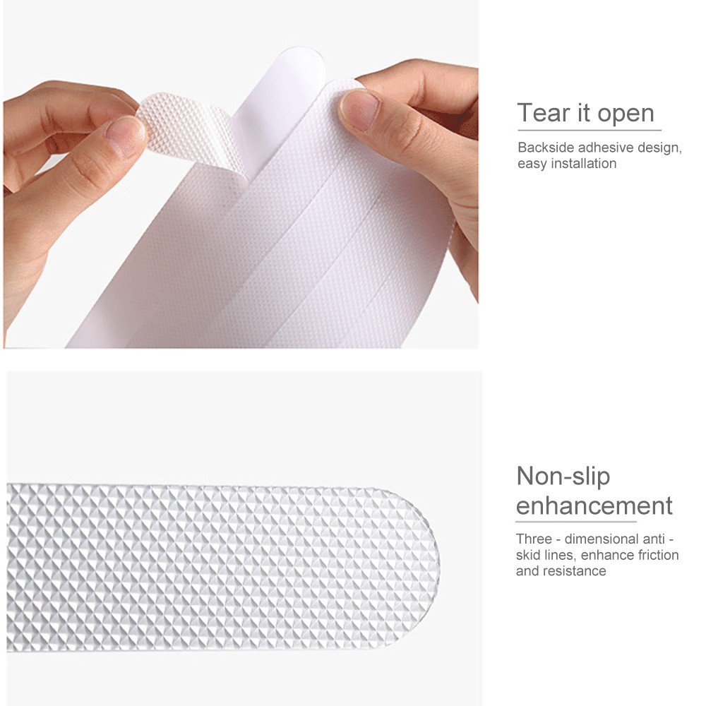 6 Cuộn Băng Dính Trong Suốt Chống Trượt Cho Nhà Tắm