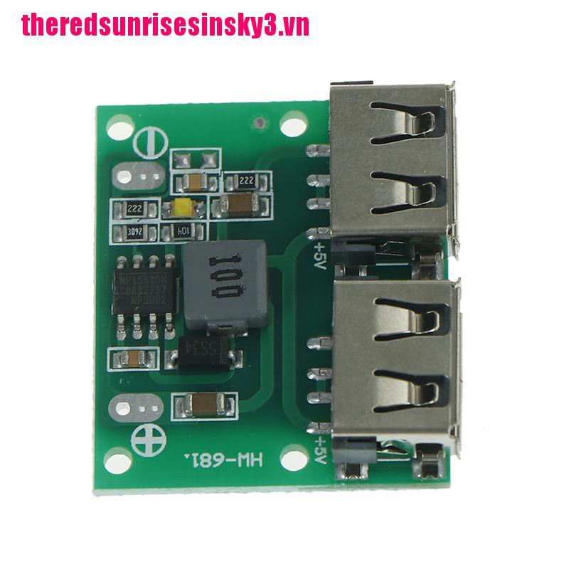 Mô Đun Hạ Áp 9v 12v 24v 5v Dc-Dc Hai Cổng Usb Chuyên Dụng