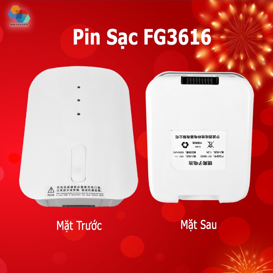 Phụ Kiện Máy Lau Nhà &amp; Hút Bụi Sawadaki Fg3616 Với Pin Sạc Rời, Lọc Hepa Nước Và Bình Nước, Chính Hãng