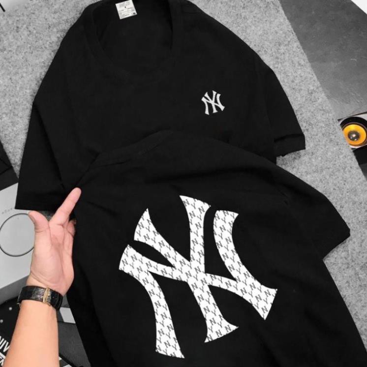 Áo Phông Nam Nữ NY, Áo Thun Nam Nữ MLB Form Rộng Full size unisex nam nữ cực chất giá siêu rẻ