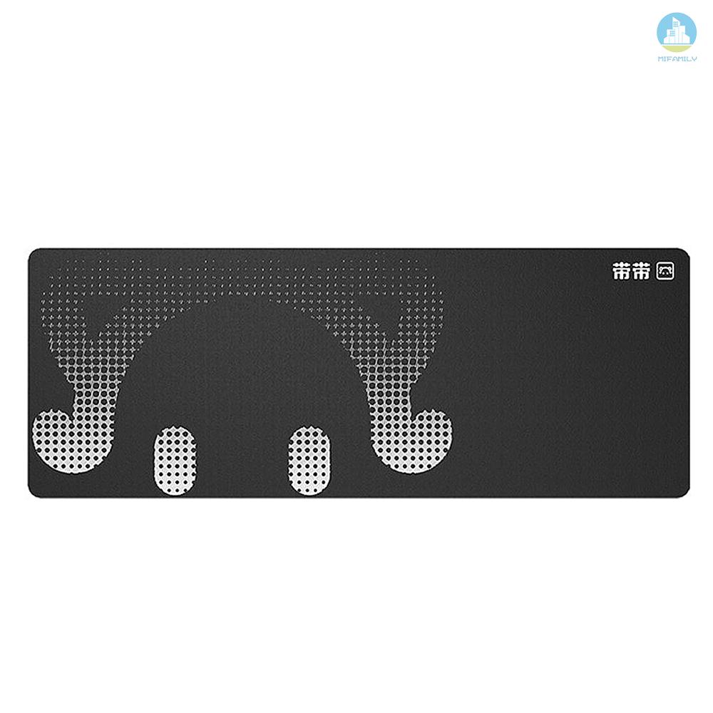 MI  DaiDai STP006 Ultra-large Size Thickened Gaming Office Mouse Pad Anti-slip Wear-resistant Desk Pad Smooth Movement 800*300mm Black