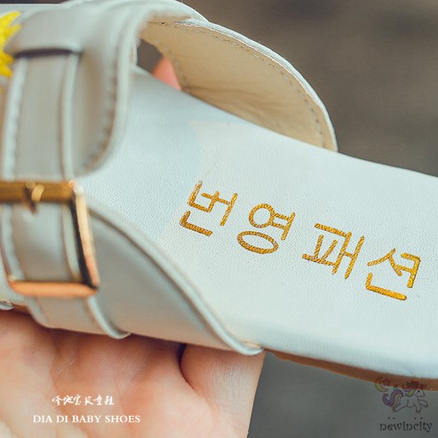 Dép Quai Ngang Chống Trượt In Hình Hoạt Hình Dễ Thương Cho Bé Gái