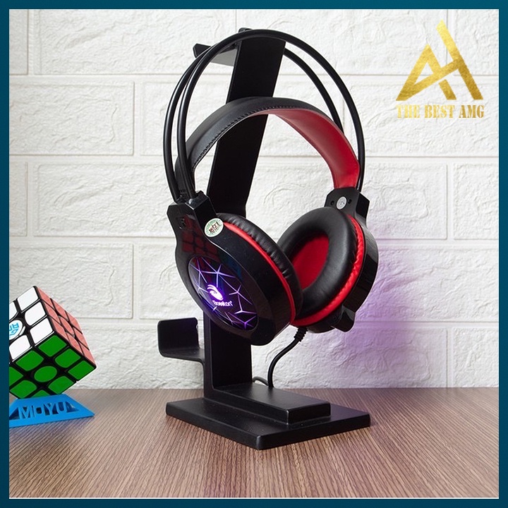 Tai Nghe Headphone Gaming Đèn LED 7 Màu Có Mic BOSSTON HS-09 Tai Nghe Nhạc Máy Vi Tính PC Laptop Chuyên Game Có Dây