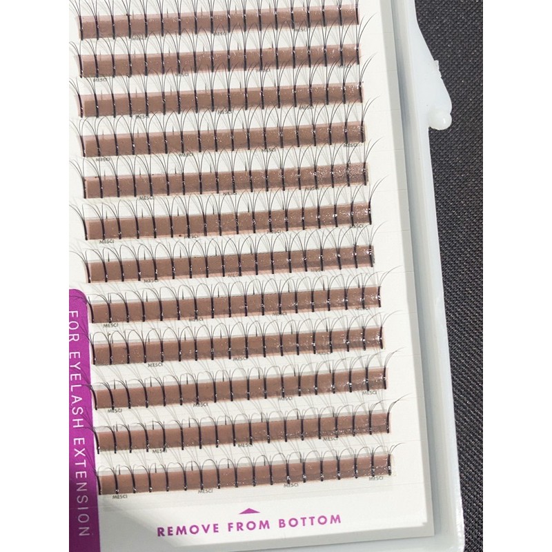 Mi 3d 0.07 D - 3d 0.10 - 2d hàng khay , lông mi nối fan sẵn volume đẹp