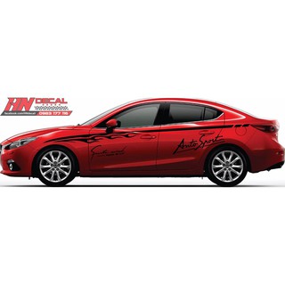 Tem Dán Ô Tô Auto Sport Cho Tất Cả Các Dòng Xe- Mẫu 060