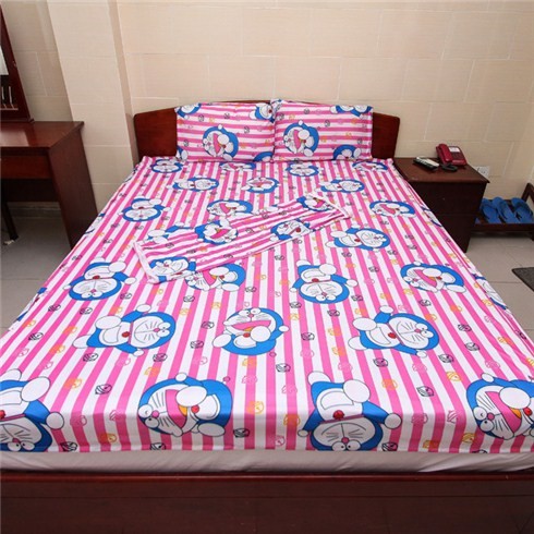 Drap nệm thun lạnh (ga nệm thun lạnh) 1m8 x 2m ,1m6 x 2m, 1,4M-2M (Giao màu ngẫu nhiên)- GA LẺ