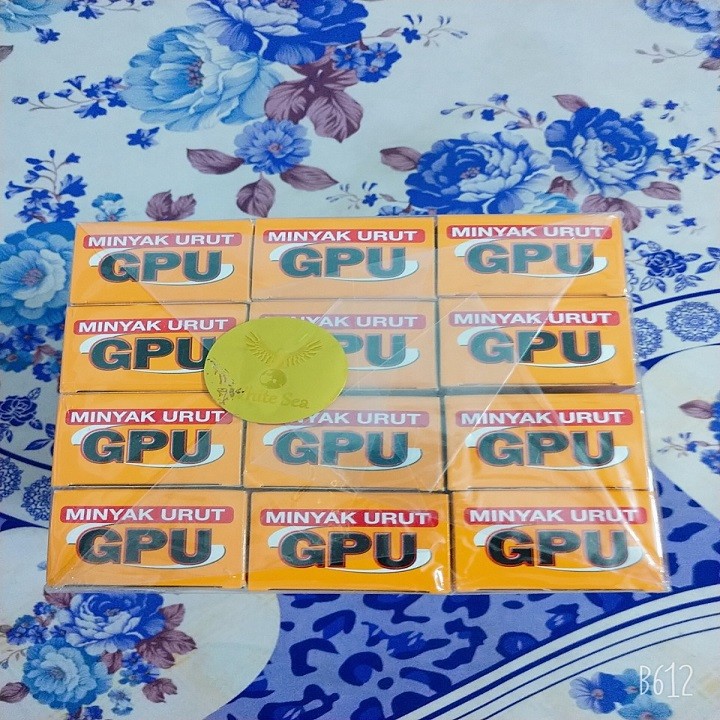 Dầu GPU - COMBO 12 CHAI DẦU NÓNG GỪNG GPU 60ML INDONESIA
