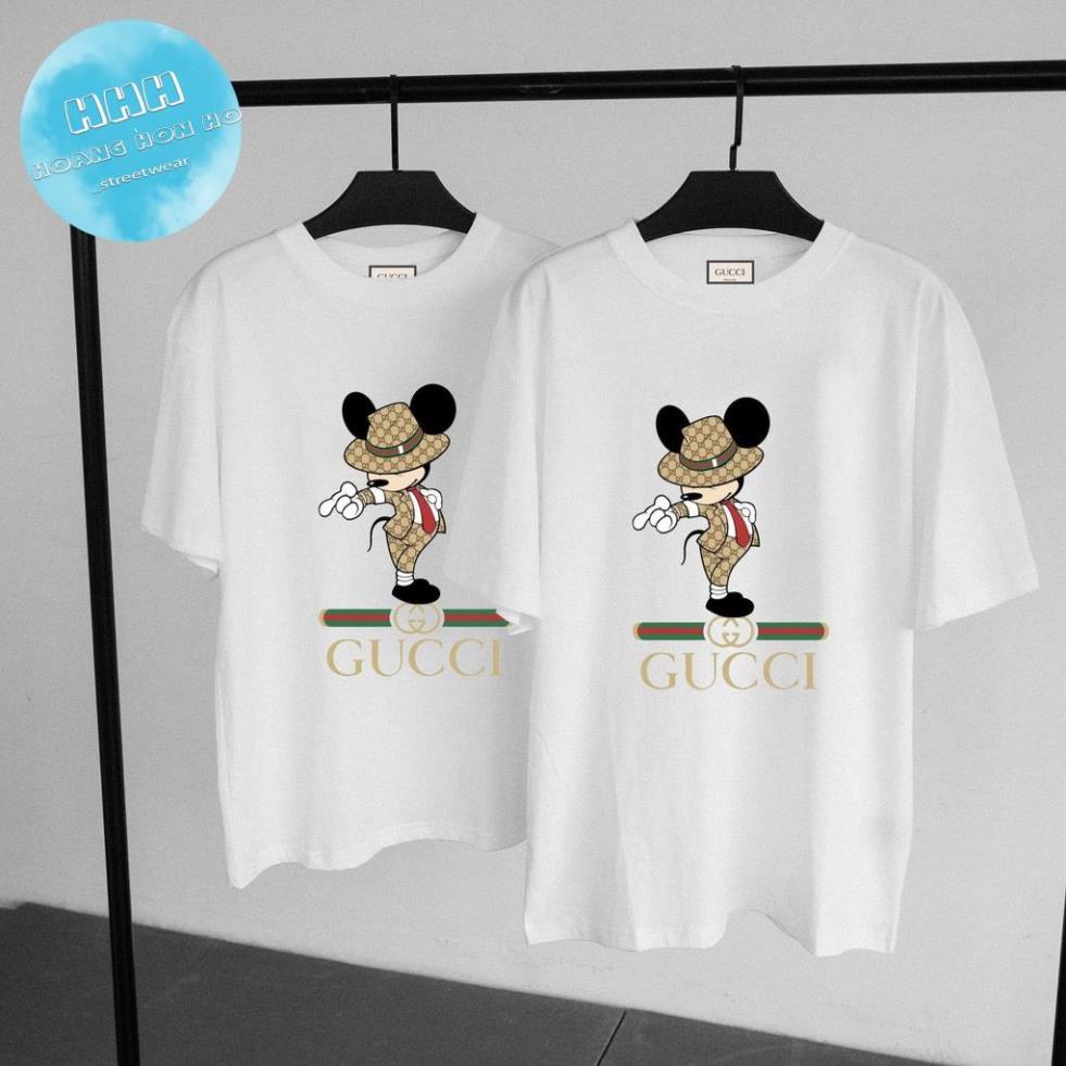 [Premium] Áo thun tay lỡ Unisex GC Mickey,áo thun nam nữ