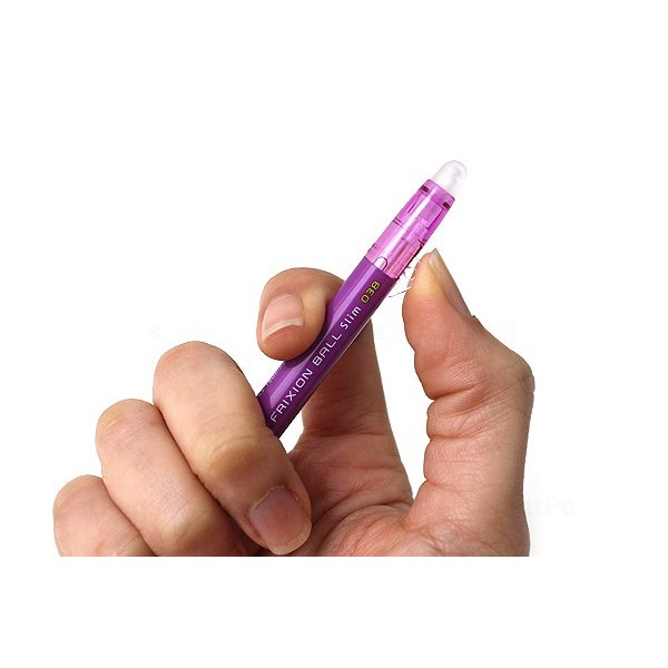 Bút gel xóa được Pilot Frixion Ball Slim Gel Pen -  0.38mm -  Purple