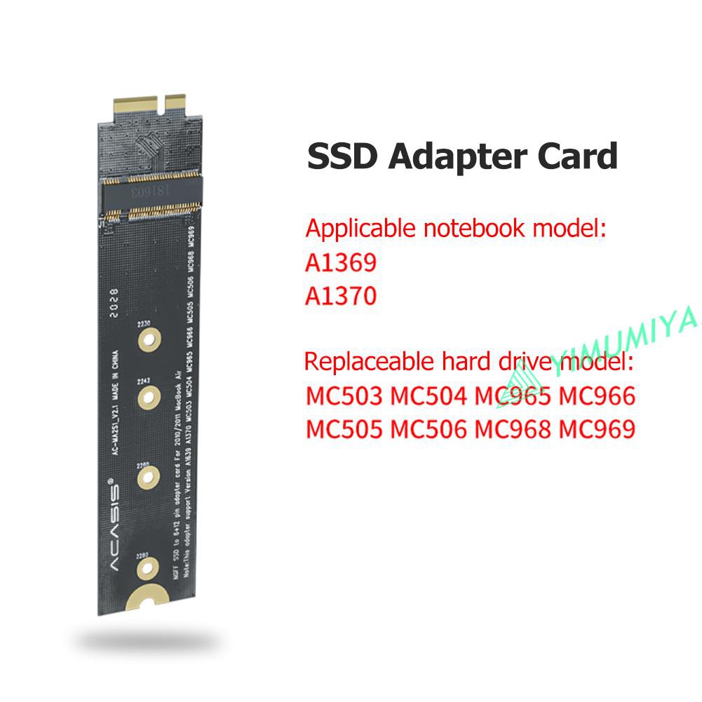 Thẻ Chuyển Đổi Acais Ma2S1 M.2 Ngff M2 Pcie Ssd Cho Macbook Air Pro 2013-2017