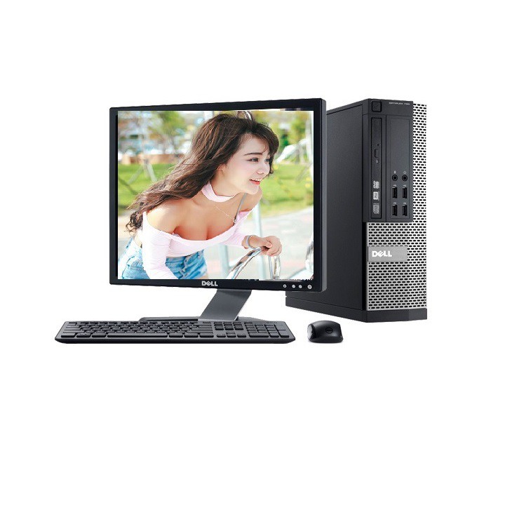 Cây máy tính để bàn Dell OPTIPLEX 790 Sff, EXD (CPU G620, Ram 2GB, HDD 160GB, DVD) tặng USB Wifi, bảo hành 12 tháng, hàn