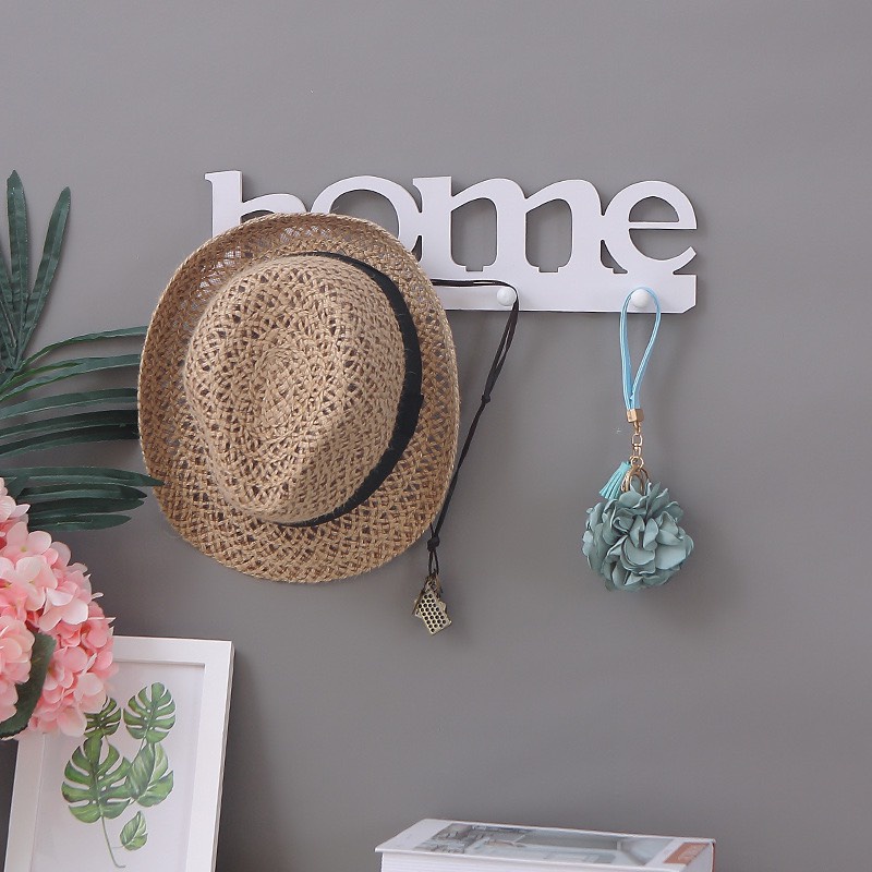 Kệ Móc treo đồ, móc treo chìa khóa chữ HOME - LOVE cực chất