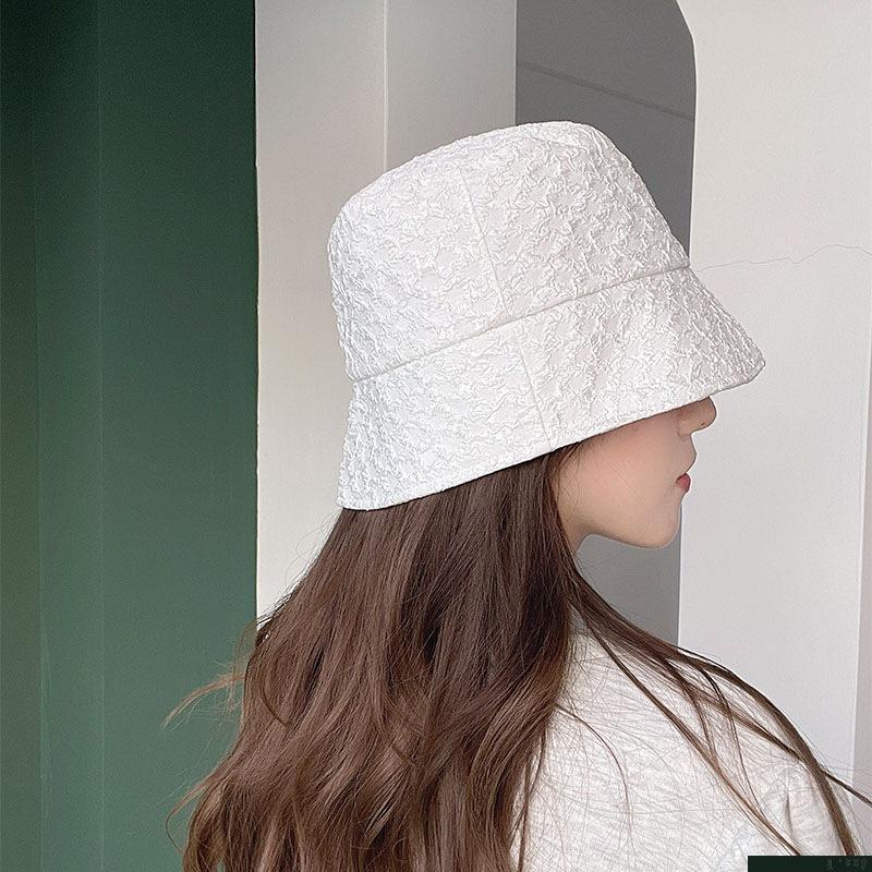 Mũ bucket phối ren màu sắc nhã nhặn thời trang thanh lịch dành cho nữ