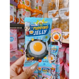 Thạch Pudding Jelly Hình Chảo Chiên Trứng ( 1 gói )