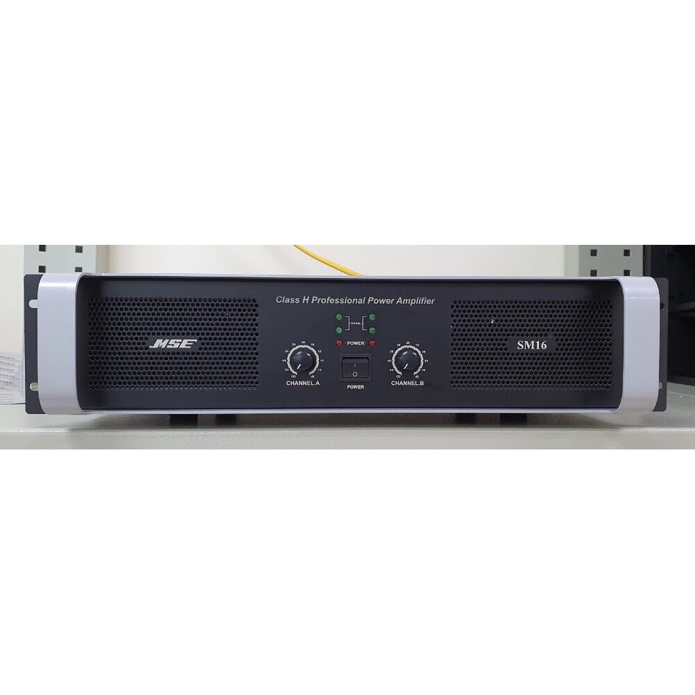 Cục đẩy công xuất MSE CA 16 chuẩn hãng SAO MAI quốc phòng sản xuất, 16 sò xịn,1200W, chât lượng cao, chơi Full 2 đôi bas