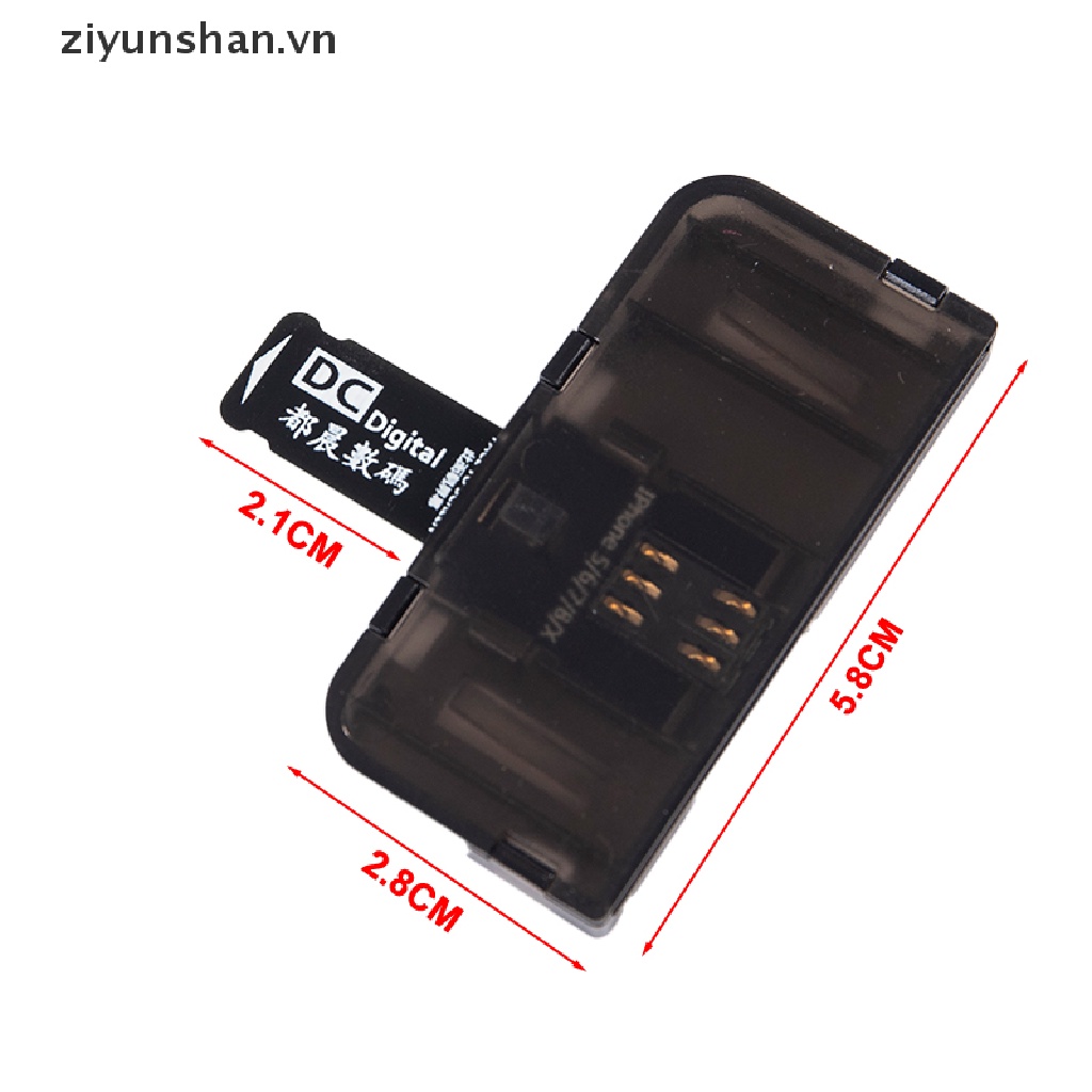 Đầu Đọc SIM Mini Nano Cho Điện Thoại iOS Phone5 / 6 / 7 / 8 / X