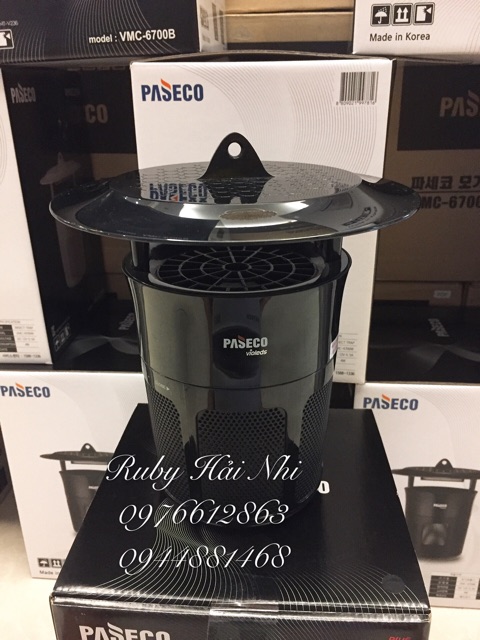 Đèn bắt muỗi PASECO Korea Dùng công nghệ đèn Led