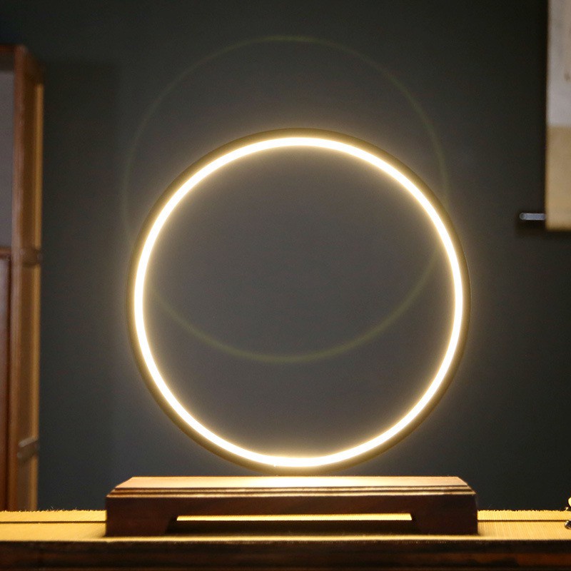 Kệ đốt trầm đèn led bản cao cấp thích hợp cho các mẫu tượng ngồi thiền- kệ đặt tượng gốm-kệ đèn đốt trầm trang trí decor