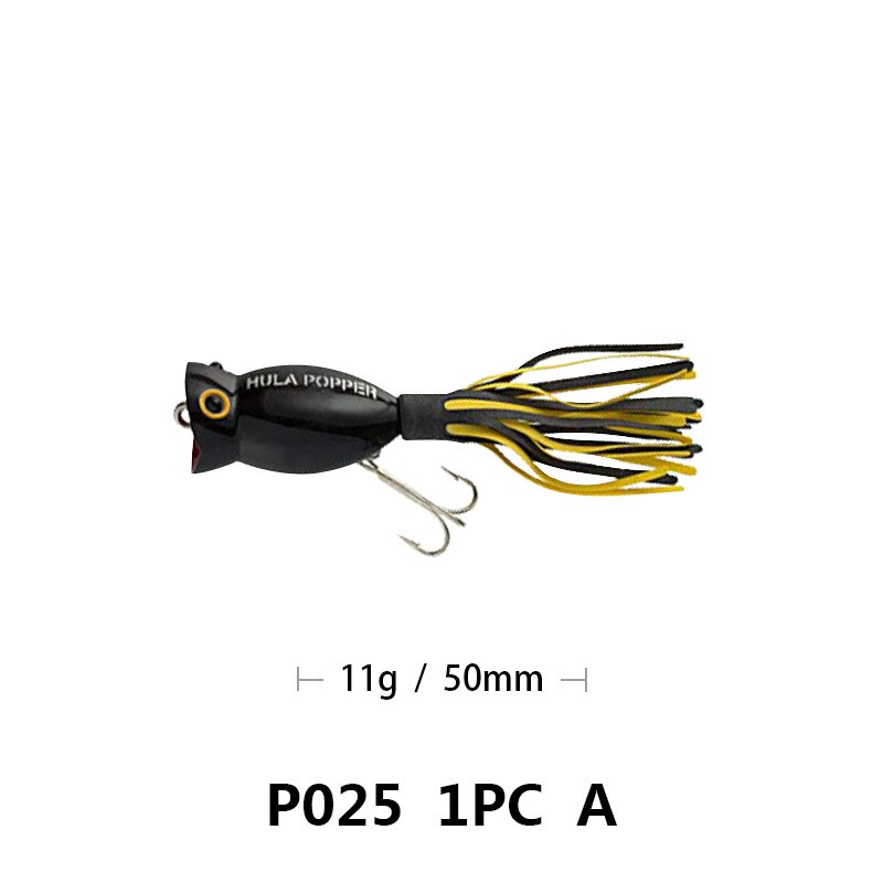 Mồi giả câu lure HULA POPPER mồi nhử cá mặt nước siêu nhạy MOI8
