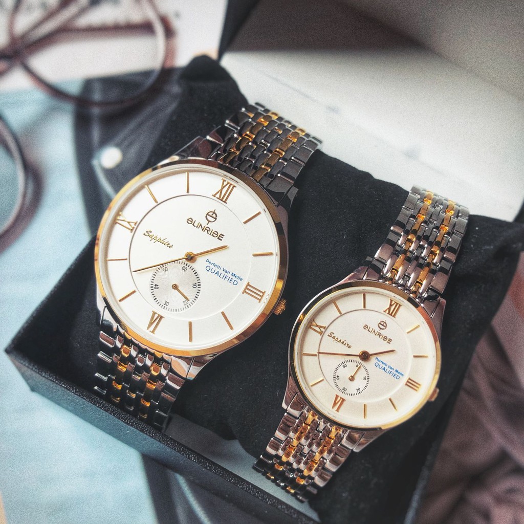 Đồng hồ nam dây kim loại, dong ho nam dây thép chính hãng Sunrise 1109SA Sapphire Chống Xước, Chống Nước | BigBuy360 - bigbuy360.vn