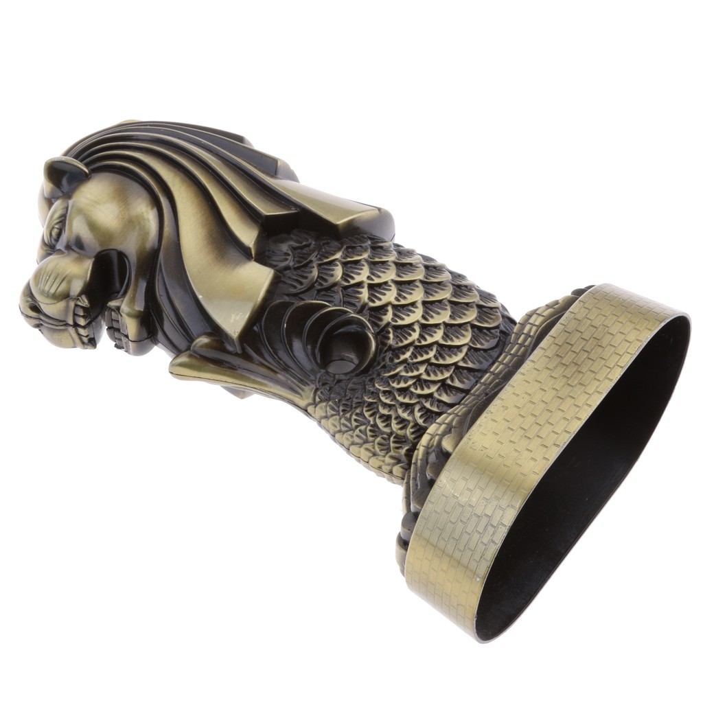 Mô hình tượng Merlion Singapore dùng trang trí đầy bắt mắt