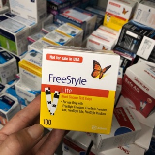 Que thử đường huyết FreeStyle Lite.