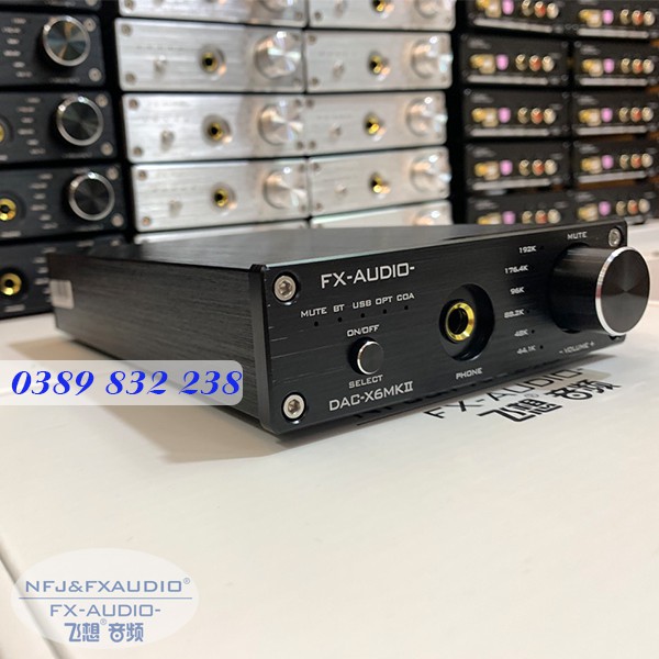 Giải Mã DAC X6 MKII Hỗ Trợ 24bit/192Khz - Bản Mới Nhất 2021