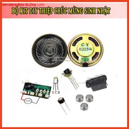 Bộ Kit Diy Thiệp Chúc Mừng Sinh Nhật .