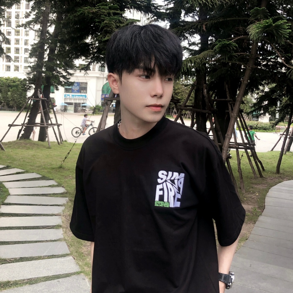 Áo thun Nam Nữ Thêu 100% Cotton SIMPLIFIRE