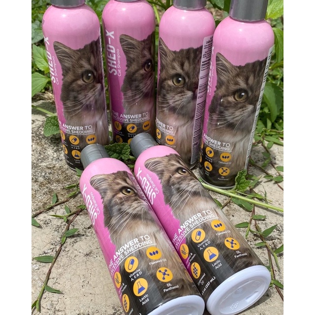 Sữa tắm ngăn ngừa rụng lông ở mèo Shed-X (Mỹ) 273ml