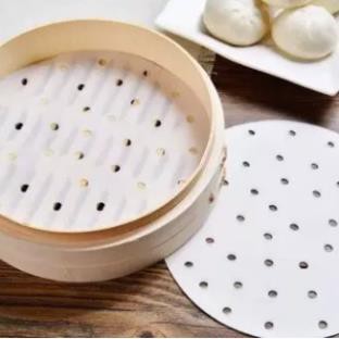 Tệp 100 giấy nến đục lỗ cho nồi chiên không dầu 20cm - hàng chính hãng công ty RAPIDO