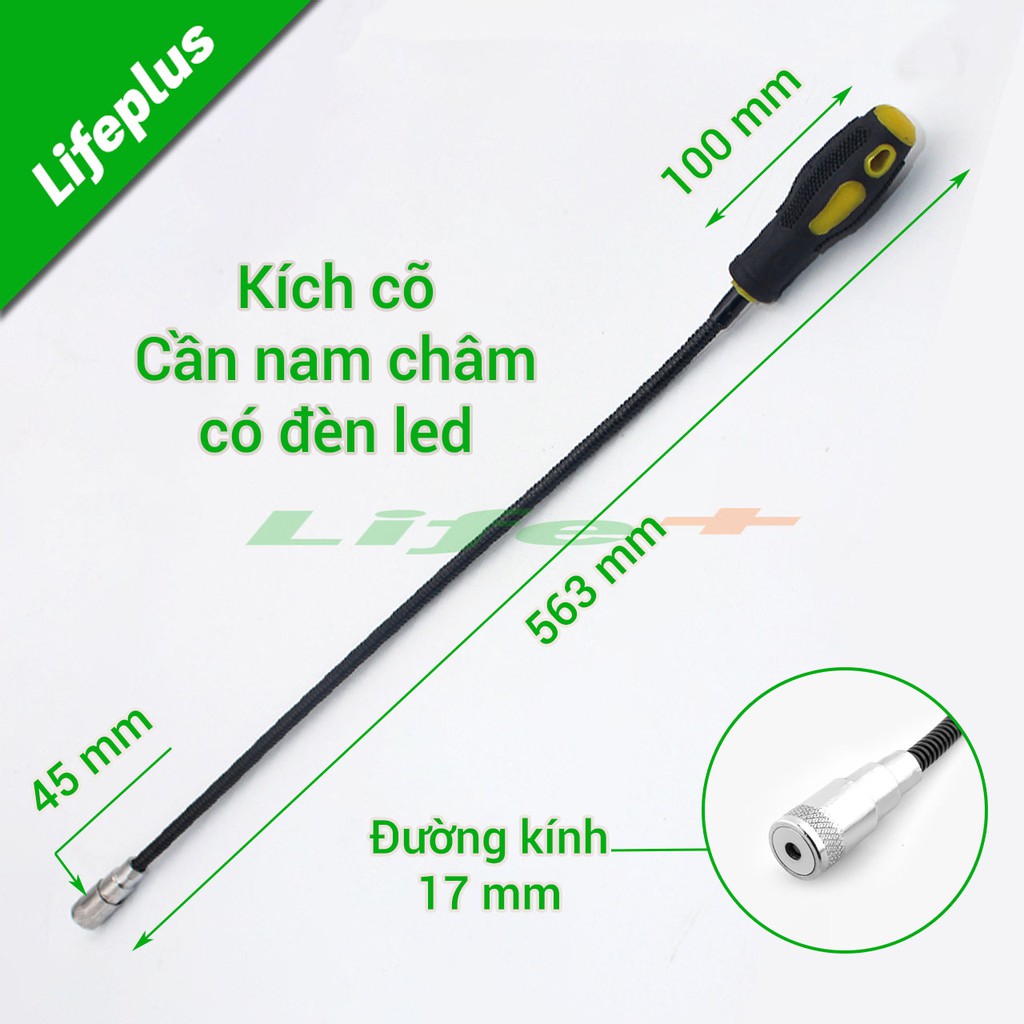 Cần nam châm hút đồ - hút ốc vít