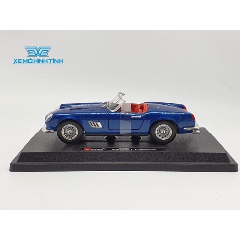 Xe Mô Hình Ferrari California GT250 1:24 Bburago (XANH)