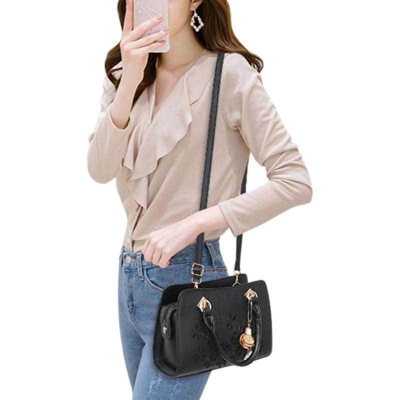 Túi Xách Da Đeo Chéo Thời Trang Cho Nữ