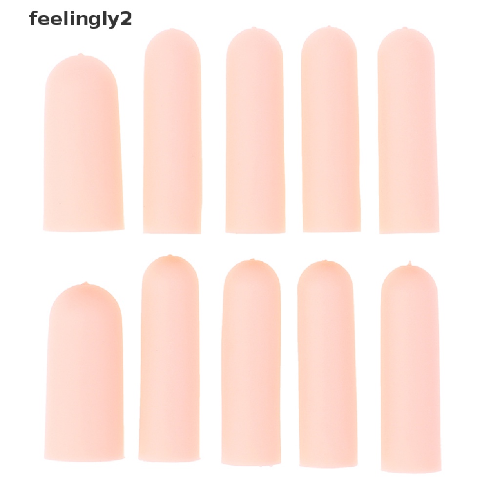 Set 10 Găng Bảo Vệ Ngón Tay Bằng Silicone Tiện Dụng