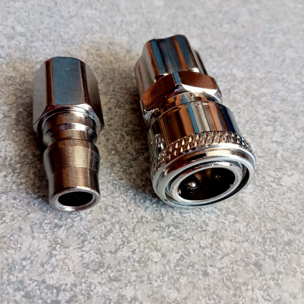 Khớp nối nhanh khí nén tự động ren trong 13 mm bộ nối nhanh máy hơi dây hơi