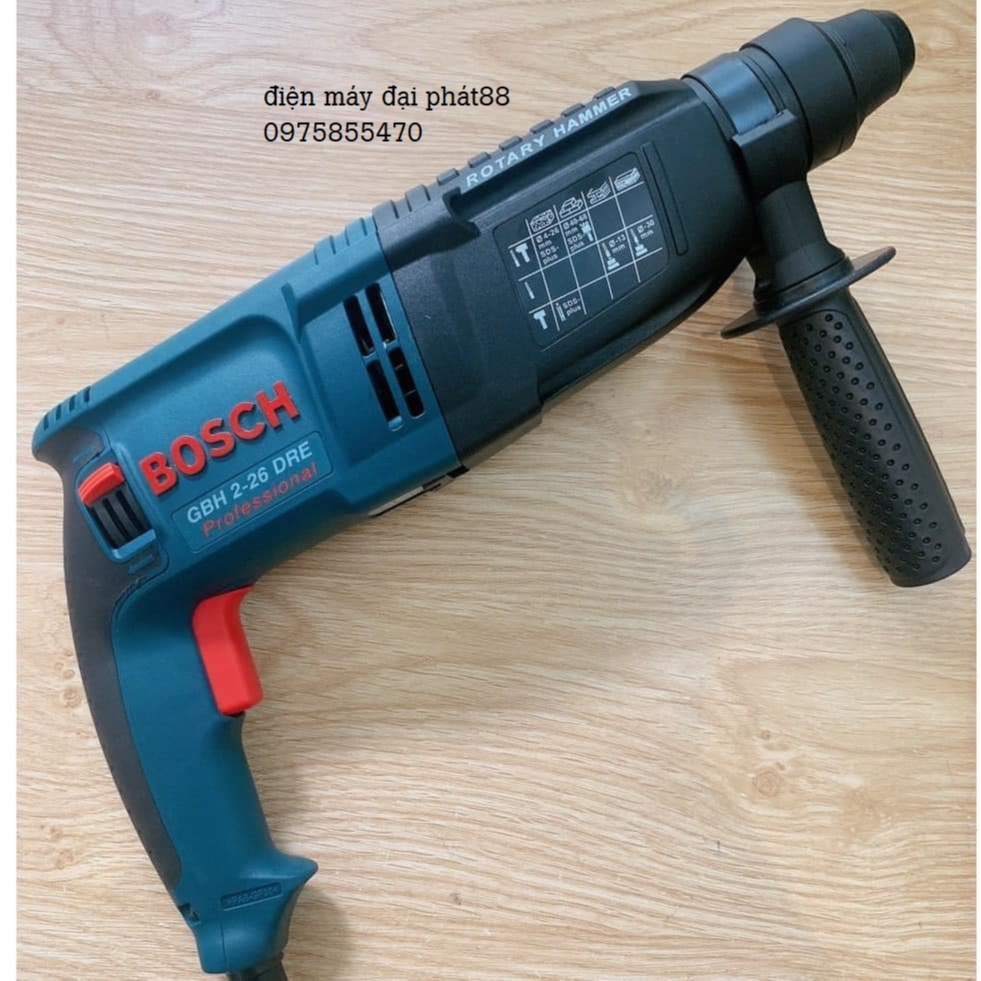 Máy Khoan Cầm Tay Bê Tông Đục Tường BOSCH 2-26 Khoan Được Sắt Bắt Vít