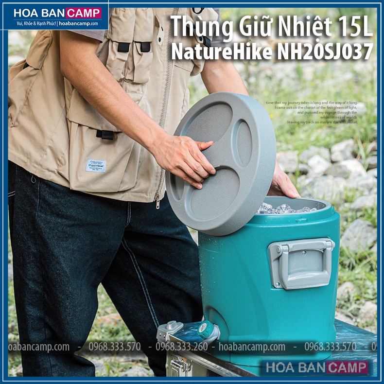 Thùng Giữ Nhiệt 15L NatureHike NH20SJ037