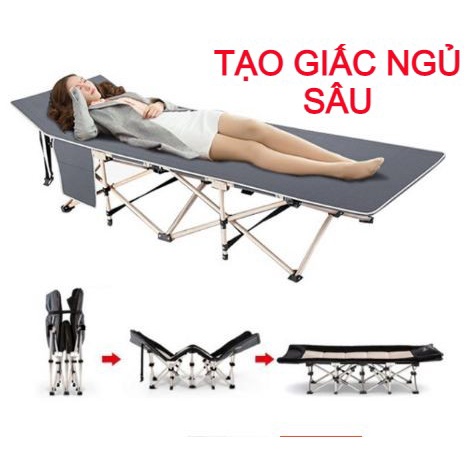 [TẶNG NỆM] Giường Xếp Văn Phòng, Giường Gấp Văn Phòng, Giường gấp gọn tiện lợi (model: Giuongvip2)