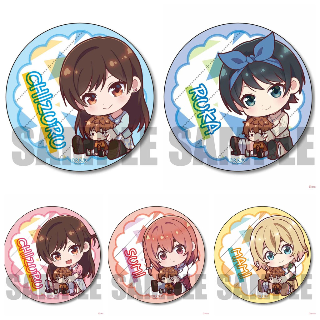 Combo 5 huy hiệu cài áo IN HÌNH Gotoubun no Hanayome Nhà có 5 nàng dâu ver ôm dễ thương xinh xắn