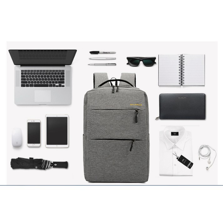 BALO Laptop 16inch + túi đeo chéo IPAD + bóp vải bố xước cao cấp kiểu dáng hàn quốc ( Set 3 túi) MS5