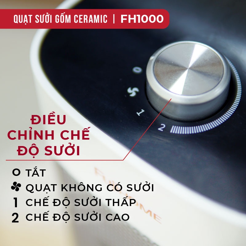 Máy sưởi gốm Nhật Bản Nhập Khẩu không khô da Fujihome tự ngắt tiết kiệm điện không đốt oxy không dầu