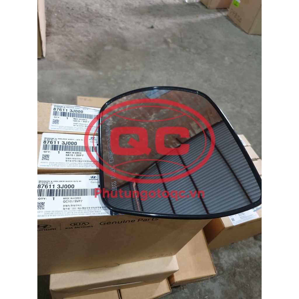 Mặt gương trái - phải Hynndai Santafe 2006-2009 876113J000 - 876213J000 chính hãng