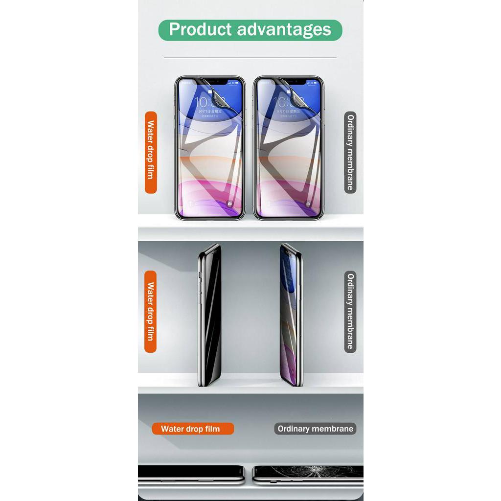 Phim Hydrogel Mềm Chống Nhìn Trộm Cho iphone 14 13 12 11 Pro Max Mini XS Max SE 2020 2022 SE3 X XR 7 8 6 6s PLus SE2 11 Kính