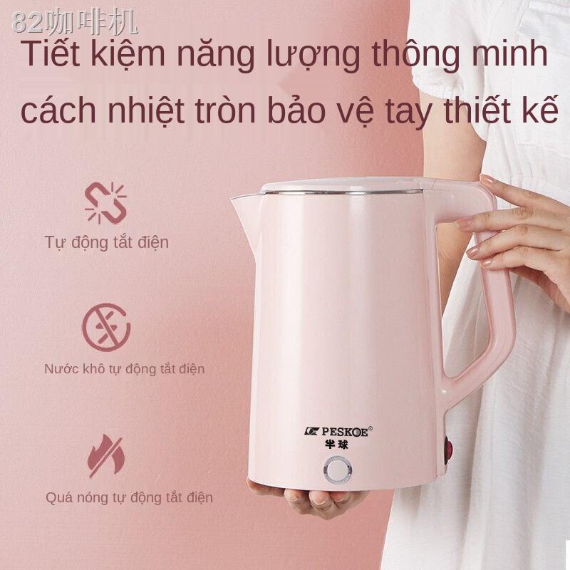 CẤm siêu tốc cách nhiệt thông minh bán cầu chính hãng 2.3 Tự động ngắt nguồn Tùy chọn đun nước chống đóng cặn hai lớp bằ