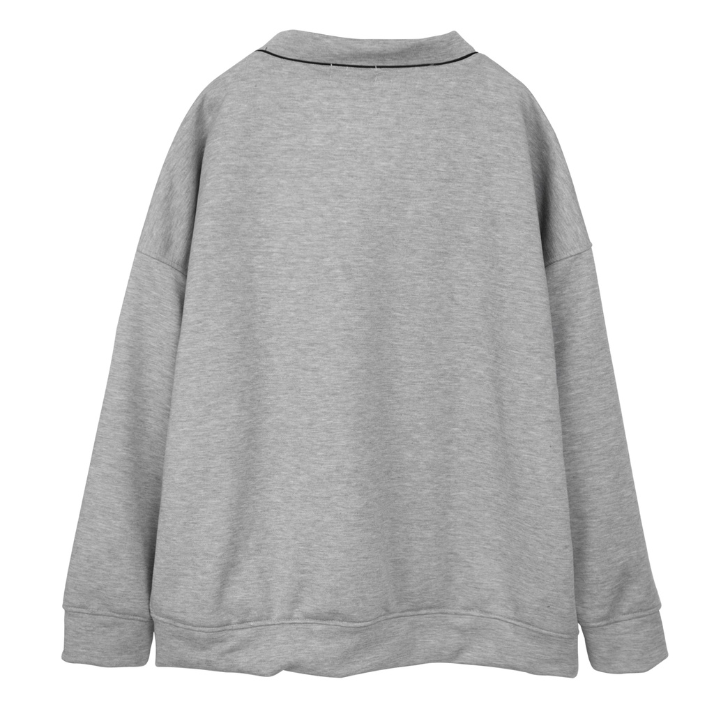 [Mã FAMARAL1 giảm 10K đơn 50K] Áo Khoác Cardigan CW Form Rộng Vải Chân Cua Ulzzang Unisex