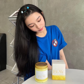 Ủ TÓC BOW (kem ủ hấp/xả lá trà thảo mộc, KHÔNG SILICONE) _ Bow Hair Mask