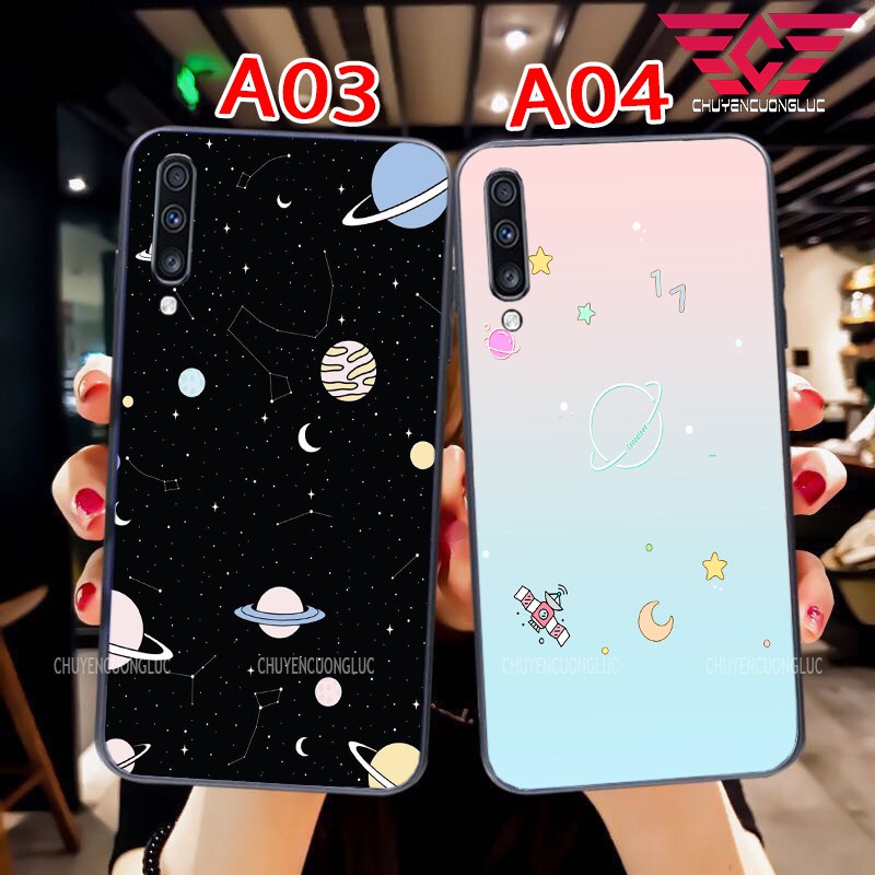 [HOT] ỐP LƯNG SAMSUNG A20 - A30 - A50 - A70 - A50S - A30S  IN HÌNH NGÂN HÀ VŨ TRỤ SIÊU ĐẸP