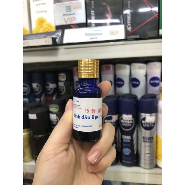 Tinh dầu chiết xuất bạc hà thiên nhiên Hải đăng 20ml